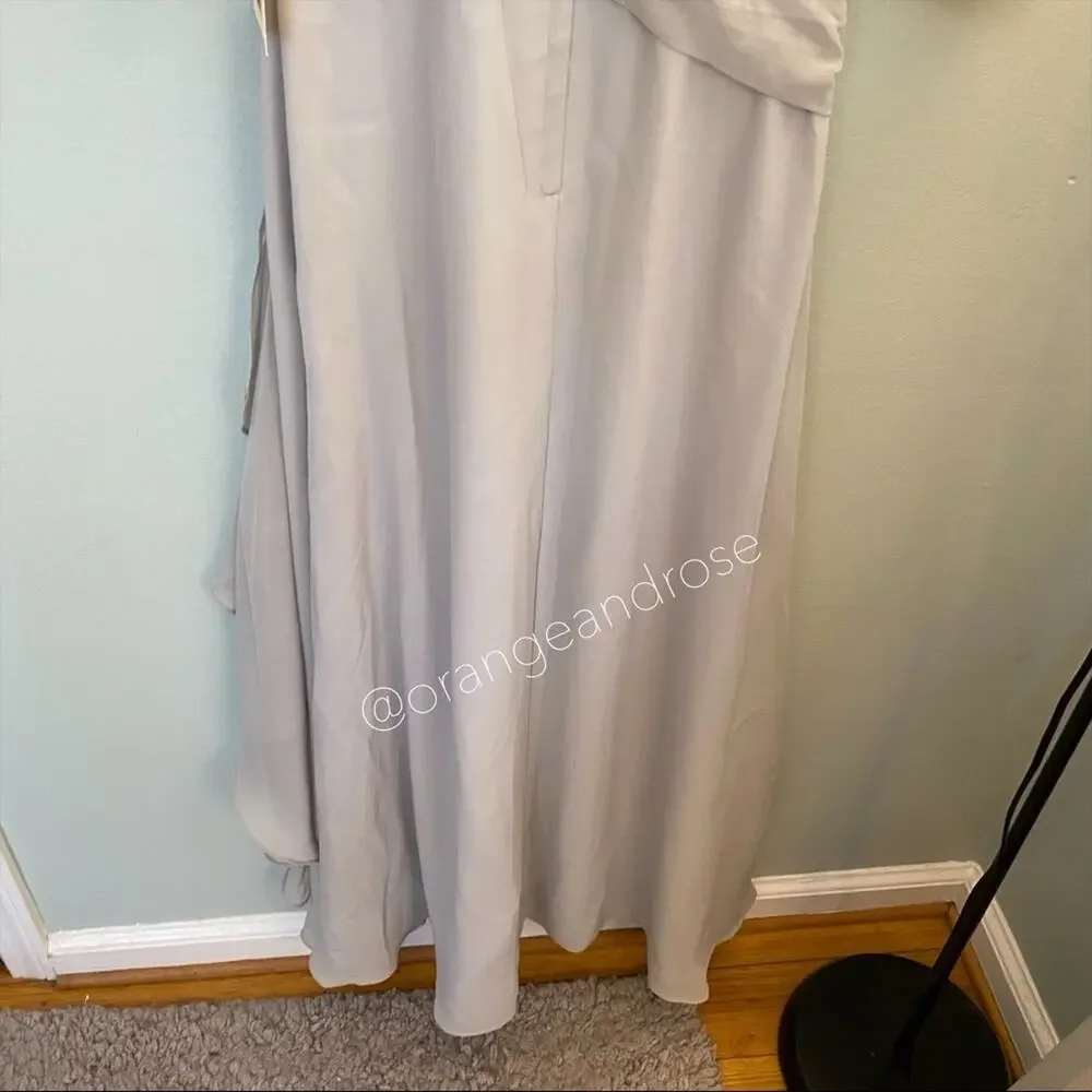 NWT LANTING Gray Bridesmaid Dress